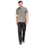 Basic Polo Tee in Grey
