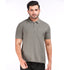 Basic Polo Tee in Grey