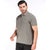 Basic Polo Tee in Grey