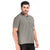Basic Polo Tee in Grey