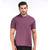 Basic Polo Tee in Burgandy