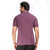 Basic Polo Tee in Burgandy