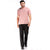 Basic Polo Tee in Peach
