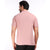 Basic Polo Tee in Peach