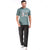 Printed Tee in Sea Green