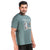 Printed Tee in Sea Green