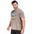Printed Tee in Light Brown