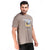 Printed Tee in Light Brown