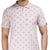 Printed Polo in Pink