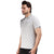 Printed Polo in Grey
