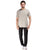 Basic Round Neck Tee in Sand