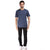 Basic Round Neck Tee in Indigo