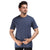 Basic Round Neck Tee in Indigo