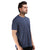 Basic Round Neck Tee in Indigo