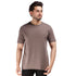 Basic round Neck Tee in Mouse