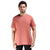 Basic Round Neck Tee in Coral