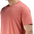 Basic Round Neck Tee in Coral