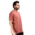 Basic Round Neck Tee in Coral