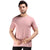 Basic Round Neck Tee in Blush