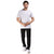Basic Round Neck Tee in White