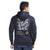 Relaxed Fit Graphic Hoodie in Navy
