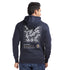 Relaxed Fit Graphic Hoodie in Navy