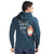 Relaxed Fit Graphic Hoodie in Blue