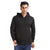 Relaxed Fit Graphic Hoodie in Black