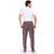 Regular Fit Mauve Track Pant