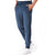 Ribbed Lower in Ocean Blue