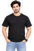 Black Basic Round Neck Tee