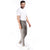 Ribbed Lower in Light Grey