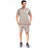 Regular Fit Co-Ord Set in Beige