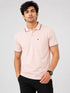 Pure Cotton Polo In Pink