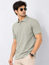 Jacquard Polo In Blue