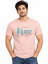 Printed Baby Pink Tee