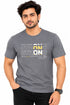 Printed Grey Tee