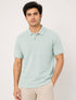 Jacquard Polo In Green
