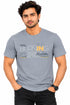 Printed Light Grey Polo