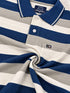 Fancy Knit Stripes In Blue