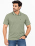 Polo T-Shirt in Pastel Green