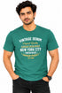 Printed Turquoise Tee