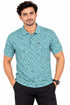 Printed Polo In Green