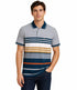 Men`s Stripped Polo In Blue