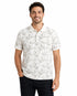All Over Printed Polo In White
