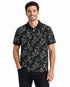 All Over Printed Polo in Black