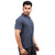 Basic Polo Tee in Greyish Blue