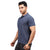 Basic Polo Tee in Greyish Blue