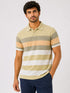 Stripped T- Shirt In Yellow & White